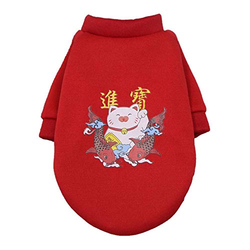 BTKNOO Soft Pet Dog Sweater Neue Hundekleidung für kleine Hunde Kleidung für Hunde Winter Chihuahua Kleidung Warm Pet Outfit Welpenkleidung von BTKNOO