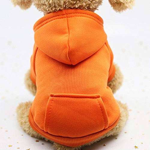 BTKNOO Verdicken Sie Hundekleidung Winter Welpen Hund Kostüm Mode Haustier Kleidung für kleine mittelgroße Hunde Hoodie Mantel Warm Cat Dogs Kostüm York von BTKNOO