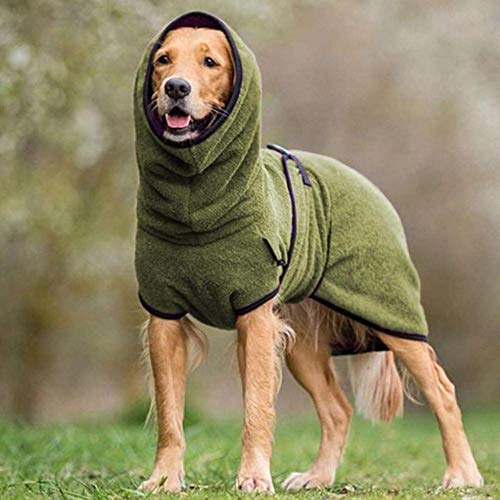 BTKNOO Warm halten Dick Winter Hund Weste Mantel Kleidung wasserdichte Welpen Haustier Hoodies Hund Jacke Hunde Windhund Wolfshund Schäferhund Kleidung von BTKNOO