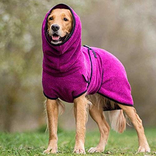 BTKNOO Warm halten Dick Winter Hund Weste Mantel Kleidung wasserdichte Welpen Haustier Hoodies Hund Jacke Hunde Windhund Wolfshund Schäferhund Kleidung von BTKNOO