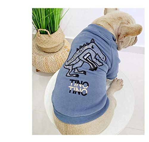 BTKNOO Warmer Hund Hoodie Kaschmir, Hund passende Familienkleidung Haustier Outfit, Hundebesitzer Familie Dickes Kostüm Bulldogge Pudel Teddy Mops Welpe von BTKNOO