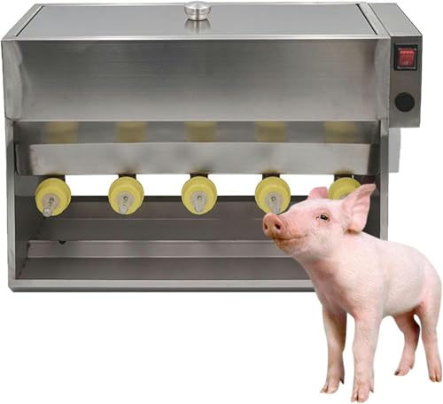 BTURYT Intelligente Konstante Temperatur Automatische Fütterungsmaschine, 10 Brustwarzenfutter, Simulierter Schallfuttermittel, Um Kleine Tiere Wie Schweine, Kühe Und Schafe Zu Füttern von BTURYT