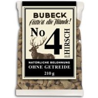 BUBECK Gebackene Hundekuchen Ohne Getreide 210g Nr. 4, Hirsch von BUBECK