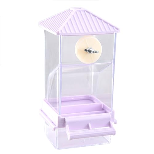 Automatische Papageien Feeder Clear Food Dispenser Container Box Für Kleine Vögel Mit Großer Kapazität Vogelkäfigzubehör Automatische Vogelfuttermittel Automatische Papageien Feeder Clear Food Dispenser Container Box Für Kleine Vögel Mit Großer Kapazität Vogelkäfigzubehör Automatische Vogelfuttermittel von BUBEFSKD