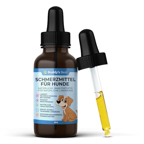 BUDDY'S Best 50ml Schmerzmittel für Hunde - Schmerzmittel Hund - Joint Care für Hunde von BUDDY'S BEST