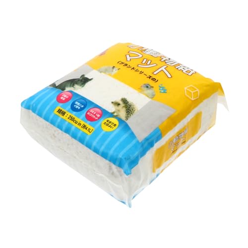 BUGUUYO 1 Packung Hamster Seidenpapier Kanincheneinstreu für Käfig Einstreu für Meerschweinchen Kleintier Einstreu Hamster einstreu Hamsterspäne Bettwäsche aus Papier für Haustiere Weiß von BUGUUYO