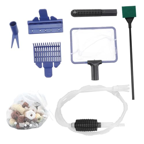 BUGUUYO 1 Satz Aquarium Wasser Wechsel Set Dekorationen Für Aquarien Automatisch Futterspender Sprudler Siphon-aquarienstaubsauger Luftpumpe Für Aquarien Haustier Bausatz Anlage Plastik von BUGUUYO