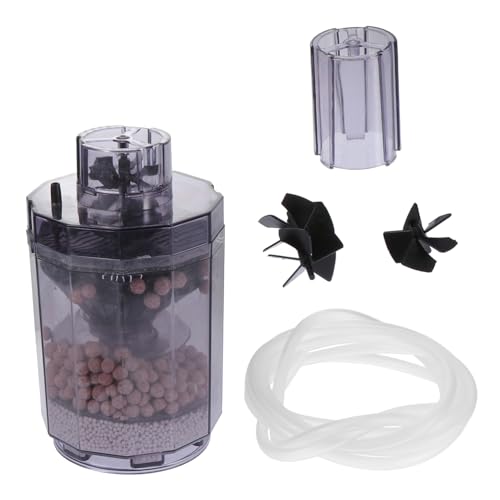 BUGUUYO 1 Satz Filter Wasserreiniger Luftpumpe für Aquarien für Fischbecken Aquariumreiniger Sieb Tauchpumpe für Sauerstoff Aquarium Fischkot Toilette Tauchen Waschmittel von BUGUUYO