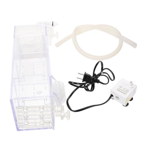 BUGUUYO 1 Satz Filter für Fischbecken Reiniger Pumpe Pumps Tank Spender Teich Wasser System Filter für Aquarium Aquarienbedarf Filterwerkzeug für Aquarien Acryl von BUGUUYO