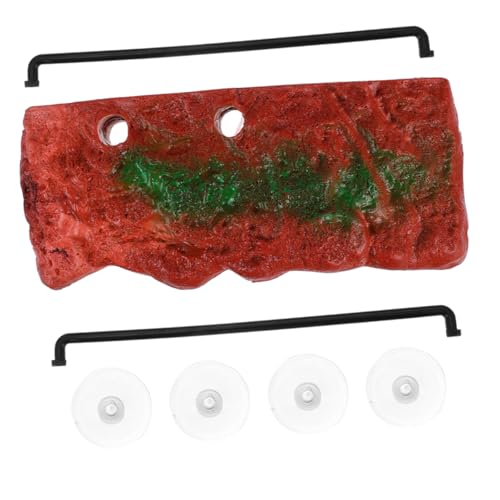 BUGUUYO Aquarium Schildkröte Sonnenbaden Plattform Schildkröte Tank Dekoration Reptil Sonnenbaden 28x12cm Robust Verbessern Tank Landschaft von BUGUUYO