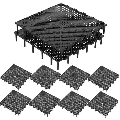 BUGUUYO Aquarium-Gitterfilter 10 Stück PVC Fischtank-Unterfilterplatte einfach zu installierendes Fragging-Werkzeug von BUGUUYO