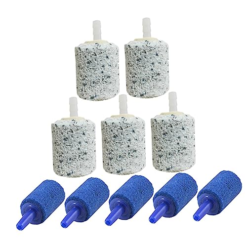 BUGUUYO 10pcs Aquarium Luftpumpe Zubehör Air Stein Set Für Aquarium Bubbler Decor von BUGUUYO