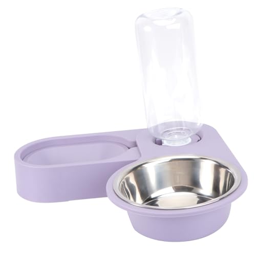 BUGUUYO 1pc Tierfutternapf Wasserspender Dual-use für Katze Hund Automatischer Futternapf Keine Farbe Leicht Zu Reinigen von BUGUUYO