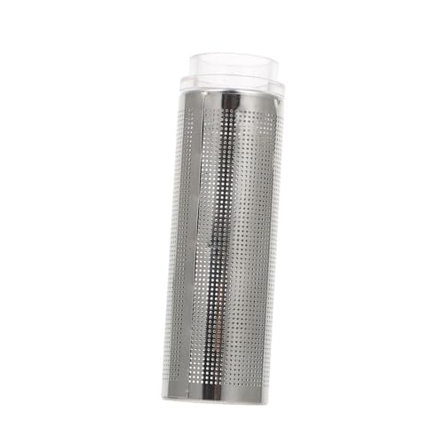 BUGUUYO 1Stk Filtergewebe Easy putz White Out Water Inlet Basket mesh Strainer Luftstein für Aquarien Kleiner Schwamm Lüfter Filterschutz für Aquarien Schutzhülle im Mesh-Design Acryl Weiß von BUGUUYO