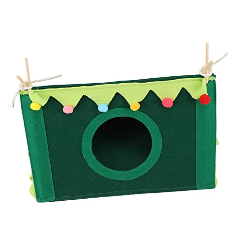 BUGUUYO 1pc Hamster Nest Haustier Laufstall Zelt Komfortable Filz Hamster Shelter Für Tiere von BUGUUYO