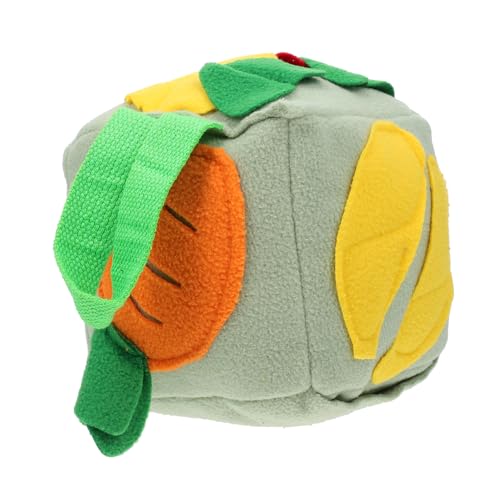 BUGUUYO 1Stk Hund fehlt Futterball Kicherball für Hunde Haustier interaktiv Welpe Dog chew Toy hundekauspielzeuge Spielzeugball auf Nahrungssuche interessanter Futterball Plüsch Green von BUGUUYO