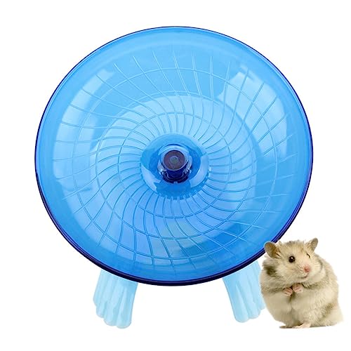 BUGUUYO 1Stk Laufrad für Haustiere Hamster Laufrad Hamster Trainingsrad Sicherheitsventil für Schnellkochtopf rutschfeste Laufscheibe Igelrad Spielzeug Übungsrad Scheibe Laufen Lassen Blue von BUGUUYO