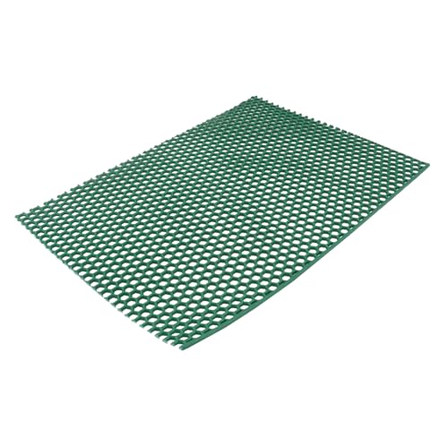 BUGUUYO 1Stk hundebox pad Hasenkäfige Hasenkäfigmatten Kaninchenmatte für Käfige coop Hundekäfigmatte Käfigbodenmatte Fußmatte für Haustiere Unterlage für Haustierkäfige PVC-Material Green von BUGUUYO