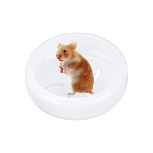 BUGUUYO 14cm Hamster Mäuse Gerbil Ratte Übung Rad Haustier Spielzeug Nicht-stabil Run Disc von BUGUUYO