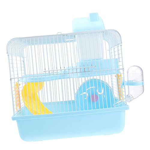 BUGUUYO 1stk Hamster-reisekäfig Hamster- Rennmauskäfig Hamsterhütte Käfige Chinchilla-käfig Tierkäfig Transparenter Hamsterkäfig Zwerghamsterkäfig Kaninchenkäfig Haustier Reisen Tragbar von BUGUUYO