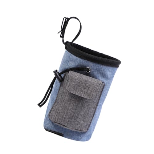 BUGUUYO 1stk Snackbeutel Für Haustiere Trainingstasche Für Haustiere Snack-Tasche Umhängetasche Für Hundeleckerli Leckerlibeutel Für Welpen Aufbewahrungstasche Für Hundesnacks Sky-Blue von BUGUUYO