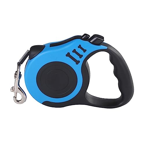 BUGUUYO 1stk Trainingsleine Für Haustiere Trageschlaufe Für Kleine Hunde Automatische Hundeleine Robuste Hundeleine Haustierleine Blaue Hundeleine Heimtiertraining Führen Welpe Blue von BUGUUYO