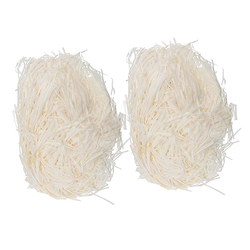 BUGUUYO Hamster Nest Supplies 2 Stück Haustier Papier Schrott Pad ungebleicht Haustier Matte für bequemen Schlaf von BUGUUYO