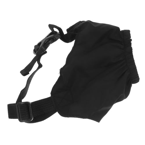 BUGUUYO 2 STK Sicherheits-Augenmaske Für Haustiere Geräuschunterdrückung Durch Kopfhörer Cool Con Abdeckung Haustierauge Im Freien Hundemaske Augenmaske Für Die Tierpflege Auto Nylon Black von BUGUUYO