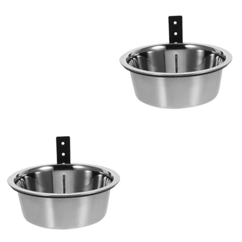 BUGUUYO 2 Sätze An der Wand befestigter erhöhter Hundenapf praktischer Katzennapf automatischer Hundefutterautomat pet Water Bowl Dog Food Bowl Wassernapf für Katzen Wassernäpfe für Hunde von BUGUUYO