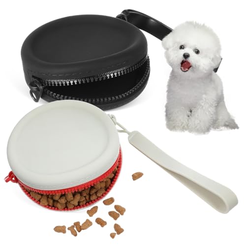 BUGUUYO 2 Stück Aufbewahrungstasche aus Silikon Leckerlibeutel für das Hundetraining Hunde -Snack -Beutel Hundebeutel Haustier Beutel Kopfhörer-Organizer Kieselgel BUGUUYO 2 Stück Aufbewahrungstasche aus Silikon Leckerlibeutel für das Hundetraining Hunde -Snack -Beutel Hundebeutel Haustier Beutel Kopfhörer-Organizer Kieselgel von BUGUUYO