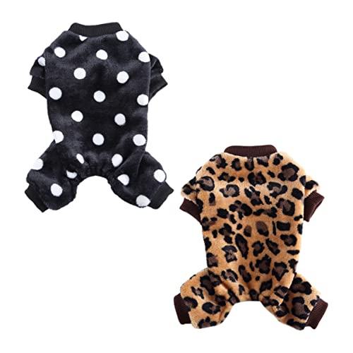 BUGUUYO 2St Haustier-Pyjama Kühlweste für Hunde mittelgroß Hundezubehör Hundepfotenbalsam Mäntel Dog Costume hundekostüme dekorative Hundebekleidung Kleidung für Haustierhunde Polyester von BUGUUYO