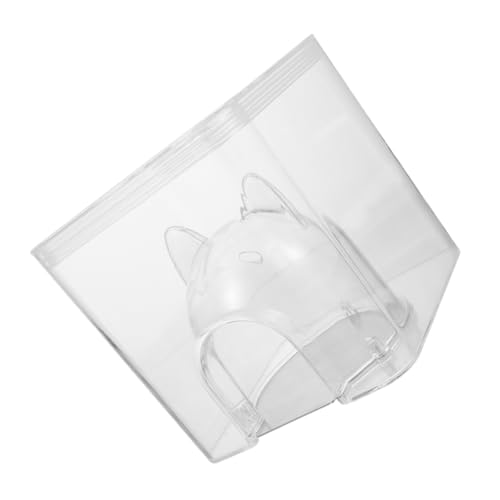 BUGUUYO 2st Kühlnest Für Hamster Sommer Kühles Haustier Sommernest Hamster Versteck Kühlnest Für Haustiere Haustier-Sommer-Accessoire Haustierhütte Hamsterhaus Acryl Transparent von BUGUUYO