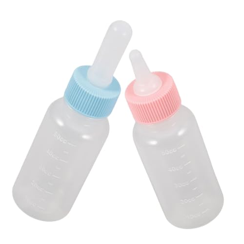 BUGUUYO Haustier Milch Feeder Flasche Kätzchen Pflege Flasche Welpen Milch Ersatz Flasche Ergonomisches Design von BUGUUYO