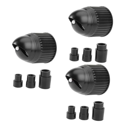 BUGUUYO 3 STK Wellenkopf Der Wasserpumpe Pompe à Wave Maker Für Aquarien Umwälzpumpe Für Aquarien Wellenmaschine Pumpe Belüfter Für Fische Schmutzwasserpumpe Vakuum Panzer Plastik Black von BUGUUYO