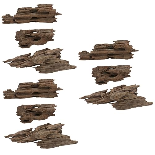 BUGUUYO 3 Stück 1 Natürliches Versunkenes Holz Strand Futterspender Aquariumheizung Anlage Ausströmer Für Aquarien Aquarium-Ornament Garnele Farn Wasser Mini Natürliches Holz von BUGUUYO