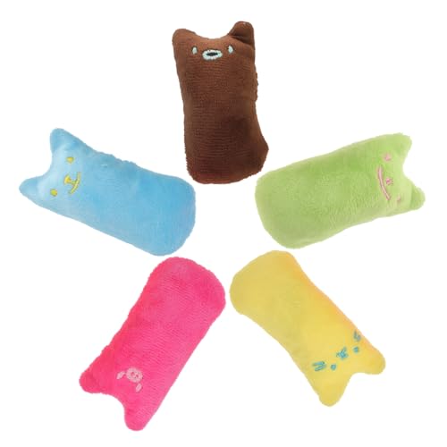 BUGUUYO 5St Katzenminze Katzen Katzenminze schönes Katzenspielzeug Katzenstreu Kitten Katzen cat Toy Kauspielzeug für Katzen Backenzahn- für Katzen Plüsch von BUGUUYO