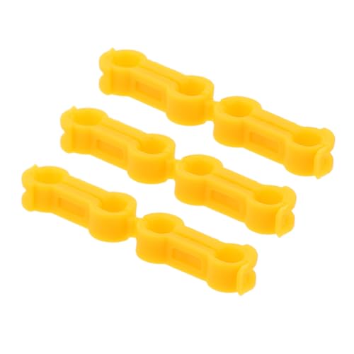 BUGUUYO 6 Stück Parrot Foot Corrector Papageienvogel Liefert Vogelzubehör Vogelfußringe Vogelbeinstütze Küken-beinstütze Wellensittich Zubehör Yellow Plastik BUGUUYO 6 Stück Parrot Foot Corrector Papageienvogel Liefert Vogelzubehör Vogelfußringe Vogelbeinstütze Küken-beinstütze Wellensittich Zubehör Yellow Plastik von BUGUUYO
