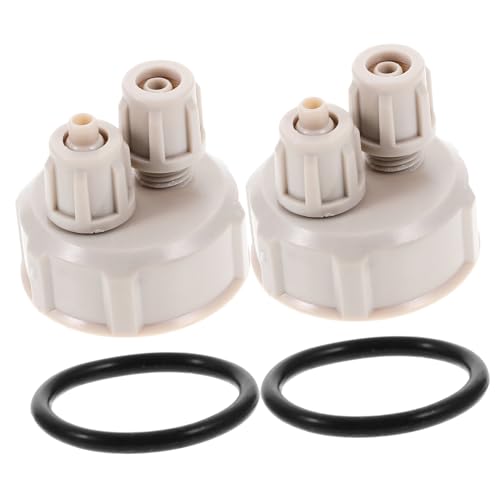 BUGUUYO Aquarium CO2 System Set 2 Stück Pro Rohrlehre Flasche Für DIY CO2 Generator Lebende Pflanzen Luftdiffusor Zubehör Für Aquarienpflege von BUGUUYO