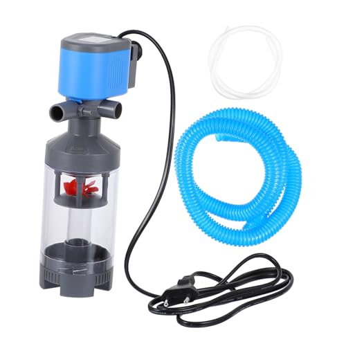 BUGUUYO Aquarium Fischglas Fischmist Auffangpumpe Aquarium Toilette Aquarium Zubehör Wasserpumpe Aquarium Wasserwellenmacher Fischtank Versorgung Fisch Toilette Blaue von BUGUUYO