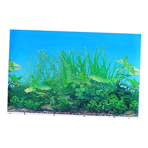 BUGUUYO Aquarium Hintergrundpapier Wasserpumpe Schläuche Aquarien - Teich Aquarium Poster Aquarium-Poster Aufkleber Aquarium Landschaftsdekor Aquarium-Tapete Dickfilmpapier von BUGUUYO