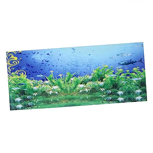 BUGUUYO Aquarium-hintergrundaufkleber System Sprudler Wandaufkleber Aquariengitter Teich Tank Aquarium Fischbecken Bausatz Schwimmbad Deckel Pinzette Magnetbürste Für Aquarien Wasser von BUGUUYO