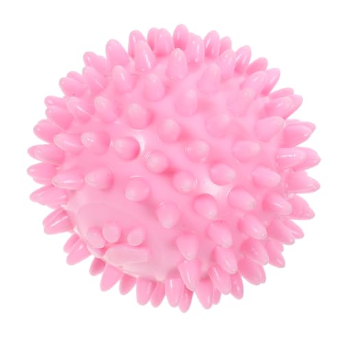 BUGUUYO Beißspielzeug für Hunde quietschende Ballspielzeuge Aggressiver Kauball Interactive Dog Toys zähneputzen Spielzeug für draußen Outdoor-Spielset Hundespielzeug kleine Hunde 6cm TPR von BUGUUYO