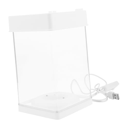 BUGUUYO Aquarium Fisch Züchter Box Mini Fisch Tank Fisch Tanks Für Desktop Office Home Dekoration Licht von BUGUUYO