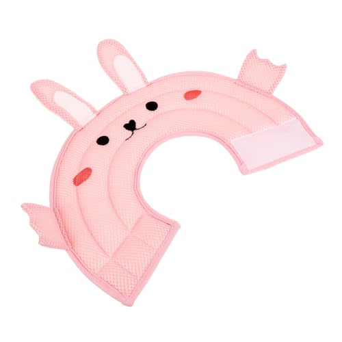 BUGUUYO Elisabeth Kreis Anti-leck-halskegel Halskegelkragen Kegelhalsband Für Haustiere Haustier-erholungskegel Halsband Für Katze Schutzkegel Für Haustiere Katze Rosa Polyester von BUGUUYO