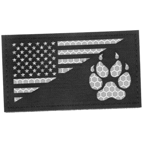 BUGUUYO Geschirr-Patch hundegurt hundelaufband Haustierweste Patch Tier Brustgeschirr Applikation Dekoration Taktische Weste gestickte Hunde-Patch-Tags Haustierweste-Applikation Nylon von BUGUUYO