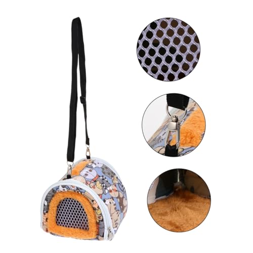 BUGUUYO Hamster Aus Tasche Bindungsbeutel Für Ratten Kleben Von Zuckergleiterbeuteln Igelträger Hamstertragetasche Transportbox Für Hamster Klebebeutel Meerschweinchen Haustier Colorful von BUGUUYO