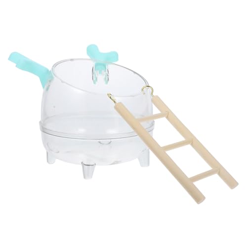 BUGUUYO Haustier Toilette Tablett Hamster Sand Bad Schüssel Kit Für Hamster Leiter von BUGUUYO