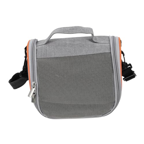 BUGUUYO Hamster aus Tasche Tierorganisator Outdoor-Tragetasche Haustierbehälter Haustier Reisetasche hundetüten kotbeutel Aufbewahrungstasche Hundetasche Haustierbedarf Oxford-Stoff Grey von BUGUUYO