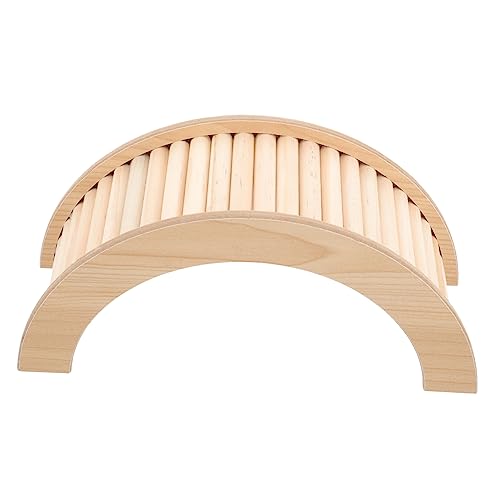 BUGUUYO Holzbrücke Für Hamster Meerschweinchenbrücke Kletterleiter Aus Holz Hamsterbrücken-Spielzeug Naturholzbrücke Für Kleintiere Hölzerne Kletterhilfe Dekorative Brücke Für BUGUUYO Holzbrücke Für Hamster Meerschweinchenbrücke Kletterleiter Aus Holz Hamsterbrücken-Spielzeug Naturholzbrücke Für Kleintiere Hölzerne Kletterhilfe Dekorative Brücke Für von BUGUUYO