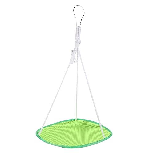 BUGUUYO Haustier Hängematte Kletternetz für Hamster Frettchen Netz Frettchen zubehör Hamster Spielzeug hamsterspielzeug Reptilien-Hängemattenspielzeug Hängematte Spielzeug Light Green von BUGUUYO